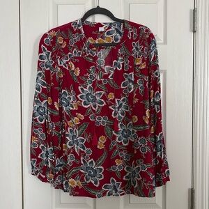 Women’s XL v-neck blouse